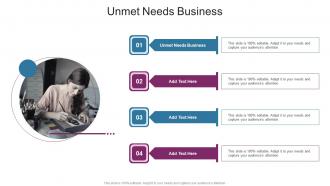 Unmet Needs Business In Powerpoint And Google Slides Cpb