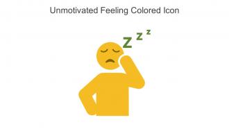 Unmotivated Feeling Colored Icon In Powerpoint Pptx Png And Editable Eps Format