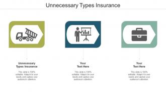 Unnecessary types insurance ppt powerpoint presentation professional structure cpb
