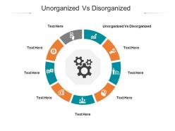 Unorganized vs disorganized ppt powerpoint presentation outline slides cpb