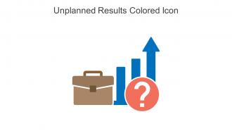 Unplanned Results Colored Icon In Powerpoint Pptx Png And Editable Eps Format