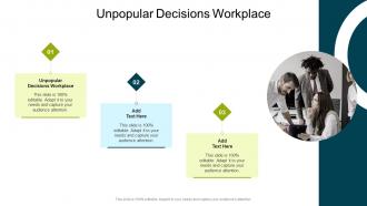 Unpopular Decisions Workplace In Powerpoint And Google Slides Cpb