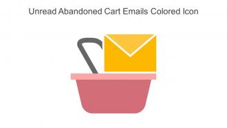 Unread Abandoned Cart Emails Colored Icon In Powerpoint Pptx Png And Editable Eps Format