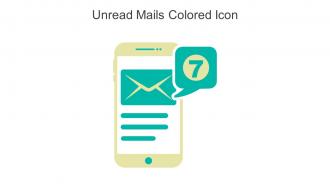 Unread Mails Colored Icon In Powerpoint Pptx Png And Editable Eps Format