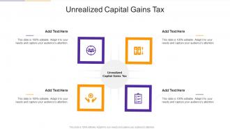 Unrealized Capital Gains Tax In Powerpoint And Google Slides Cpb