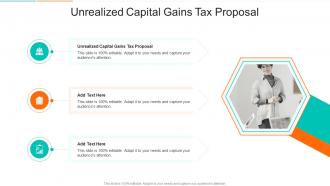 Unrealized Capital Gains Tax Proposal In Powerpoint And Google Slides Cpb