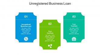 Unregistered business loan ppt powerpoint presentation introduction cpb