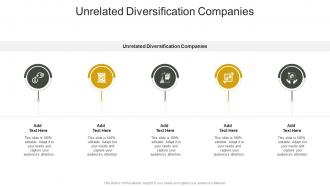 Unrelated Diversification Companies In Powerpoint And Google Slides Cpb