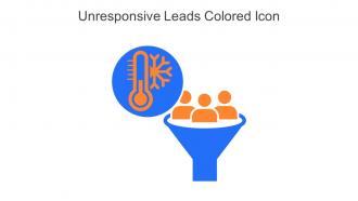 Unresponsive Leads Colored Icon In Powerpoint Pptx Png And Editable Eps Format