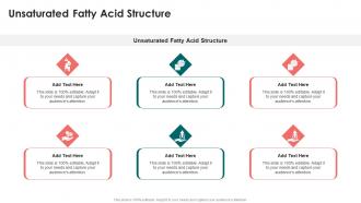Unsaturated Fatty Acid Structure In Powerpoint And Google Slides Cpb