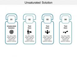 Unsaturated solution ppt powerpoint presentation layouts background image cpb