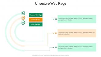 Unsecure Web Page In Powerpoint And Google Slides Cpb