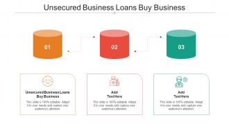 Unsecured Business Loans Buy Business Ppt Powerpoint Presentation Inspiration Cpb