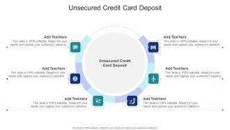 Unsecured Credit Card Deposit In Powerpoint And Google Slides Cpb