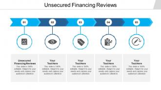 Unsecured financing reviews ppt powerpoint presentation model picture cpb