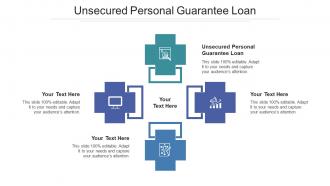 Unsecured Personal Guarantee Loan Ppt Powerpoint Presentation Layouts Portrait Cpb