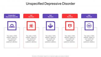 Unspecified Depressive Disorder In Powerpoint And Google Slides Cpb