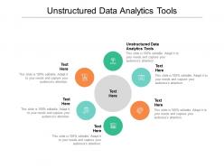 Unstructured data analytics tools ppt powerpoint presentation pictures slides cpb