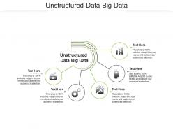 Unstructured data big data ppt powerpoint presentation summary graphic tips cpb