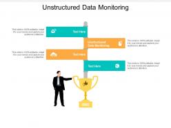 Unstructured data monitoring ppt powerpoint presentation outline good cpb