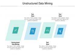 Unstructured data planning ppt powerpoint presentation infographics icon cpb