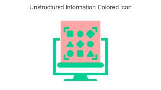 Unstructured Information Colored Icon In Powerpoint Pptx Png And Editable Eps Format