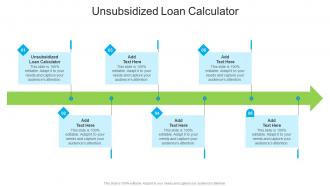 Unsubsidized Loan Calculator In Powerpoint And Google Slides Cpb