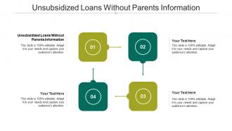 Unsubsidized loans without parents information ppt powerpoint presentation portfolio cpb