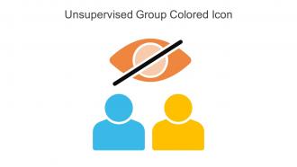 Unsupervised Group Colored Icon In Powerpoint Pptx Png And Editable Eps Format