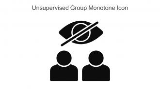 Unsupervised Group Monotone Icon In Powerpoint Pptx Png And Editable Eps Format