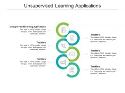 Unsupervised learning applications ppt powerpoint presentation portfolio clipart images cpb