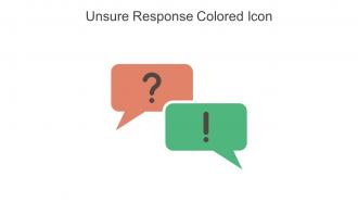 Unsure Response Colored Icon In Powerpoint Pptx Png And Editable Eps Format