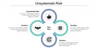 Unsystematic risk ppt powerpoint presentation outline themes cpb