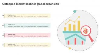 Untapped Market Icon For Global Expansion