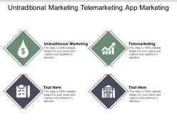 Untraditional marketing telemarketing app marketing tips event marketing cpb