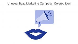 Unusual Buzz Marketing Campaign Colored Icon In Powerpoint Pptx Png And Editable Eps Format