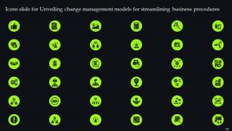 Unveiling Change Management Models For Streamlining Business Procedures CM CD Image Idea