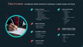 Unveiling The Global Industrial IoT Landscape In Depth Analysis And Trends Complete Deck Professionally Engaging