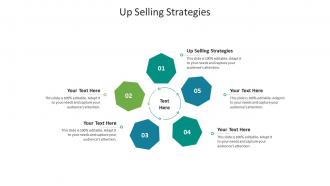Up selling strategies ppt powerpoint presentation summary maker cpb