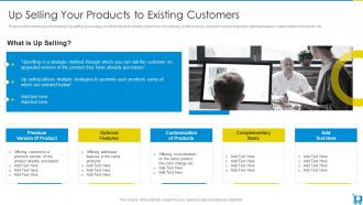 Up Selling Your Products To Existing Customers Cross Selling And Upselling Playbook