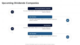 Upcoming Dividends Companies In Powerpoint And Google Slides Cpb