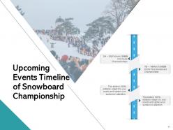 Upcoming event timeline calendar icon company quarterly automobile state championship snowboard