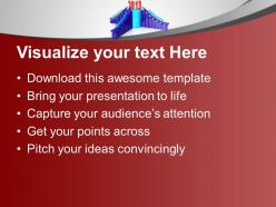 Upcoming year with growth in business powerpoint templates ppt themes and graphics