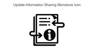 Update Information Sharing Monotone Icon In Powerpoint Pptx Png And Editable Eps Format