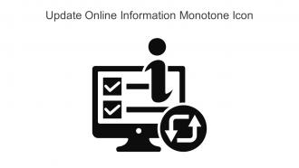 Update Online Information Monotone Icon In Powerpoint Pptx Png And Editable Eps Format