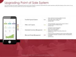 Upgrading point of sale system ppt powerpoint presentation gallery show