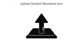 Upload Symbol Monotone Icon In Powerpoint Pptx Png And Editable Eps Format