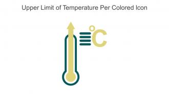 Upper Limit Of Temperature Per Colored Icon In Powerpoint Pptx Png And Editable Eps Format