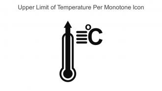 Upper Limit Of Temperature Per Monotone Icon In Powerpoint Pptx Png And Editable Eps Format