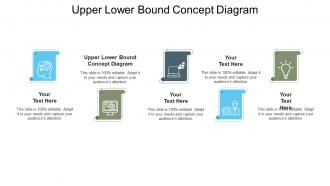 Upper lower bound concept diagram ppt powerpoint presentation slides summary cpb